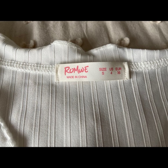 Never Worn White Button Up - Picture 2 of 2